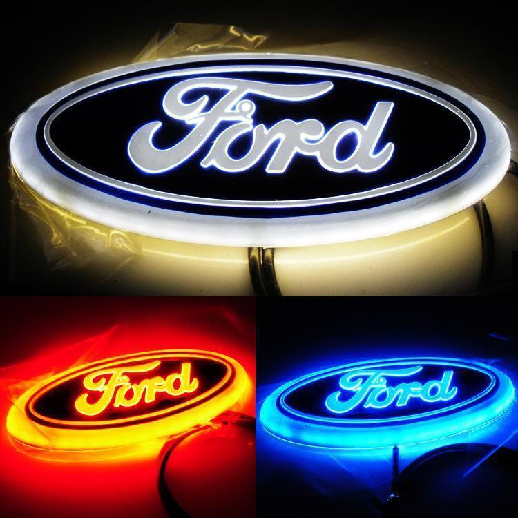 4D Car Logo Badge LED Light