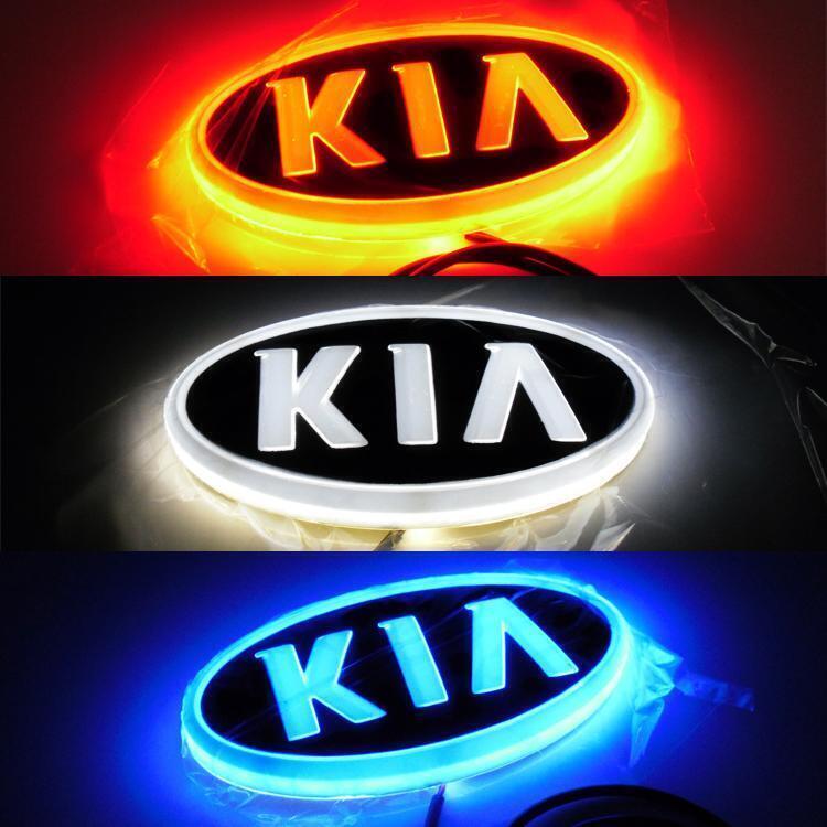 4D Car Logo Badge LED Light