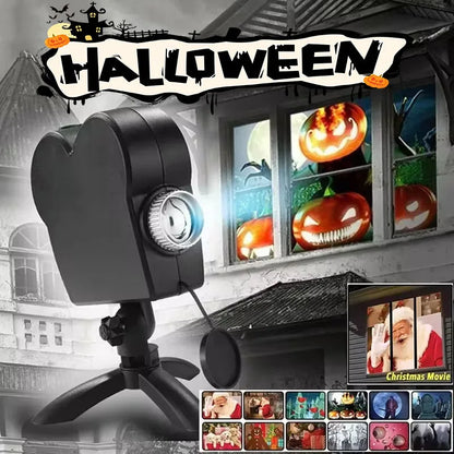 Freeshipping - Halloween Holographic Projection