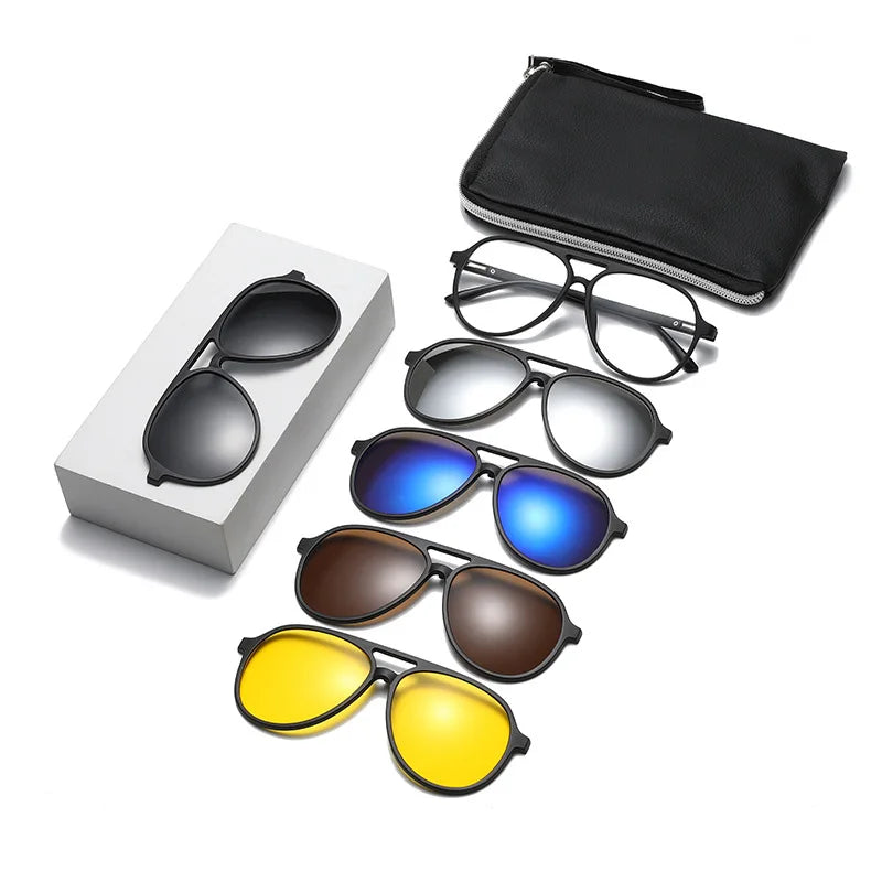 Replaceable Lens 6-in-1 Sunglasses