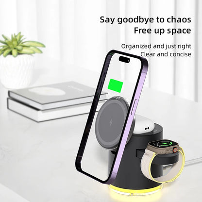 Rotation 3-in-1 Wireless Charger