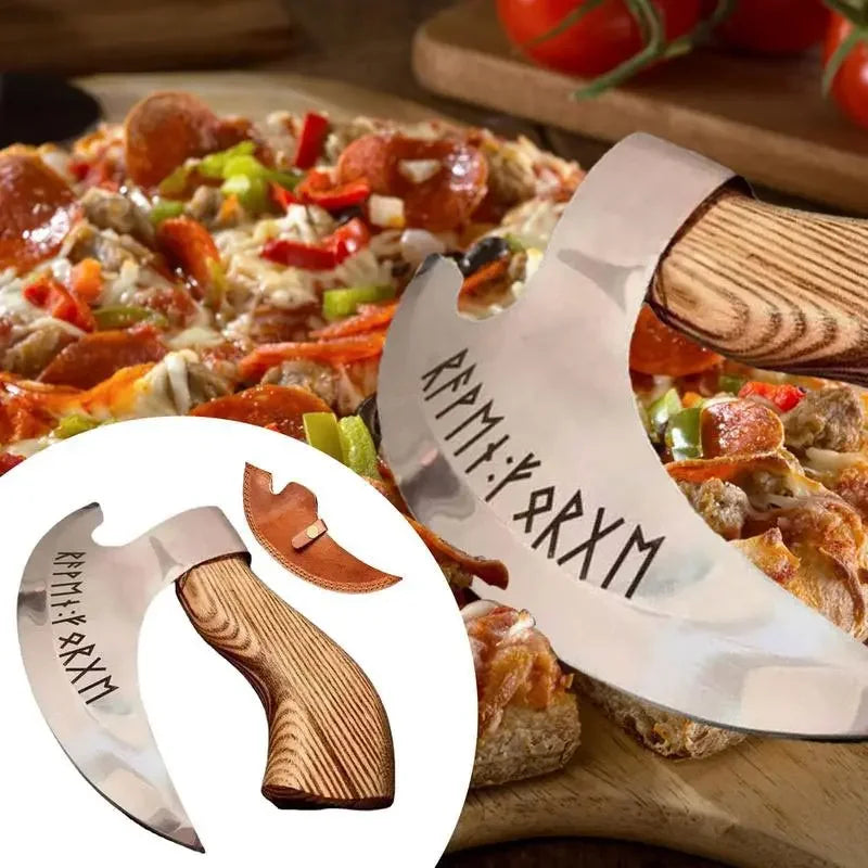 Viking Hatchet Handmade Pizza Cutting