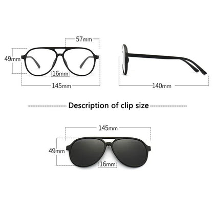 Replaceable Lens 6-in-1 Sunglasses