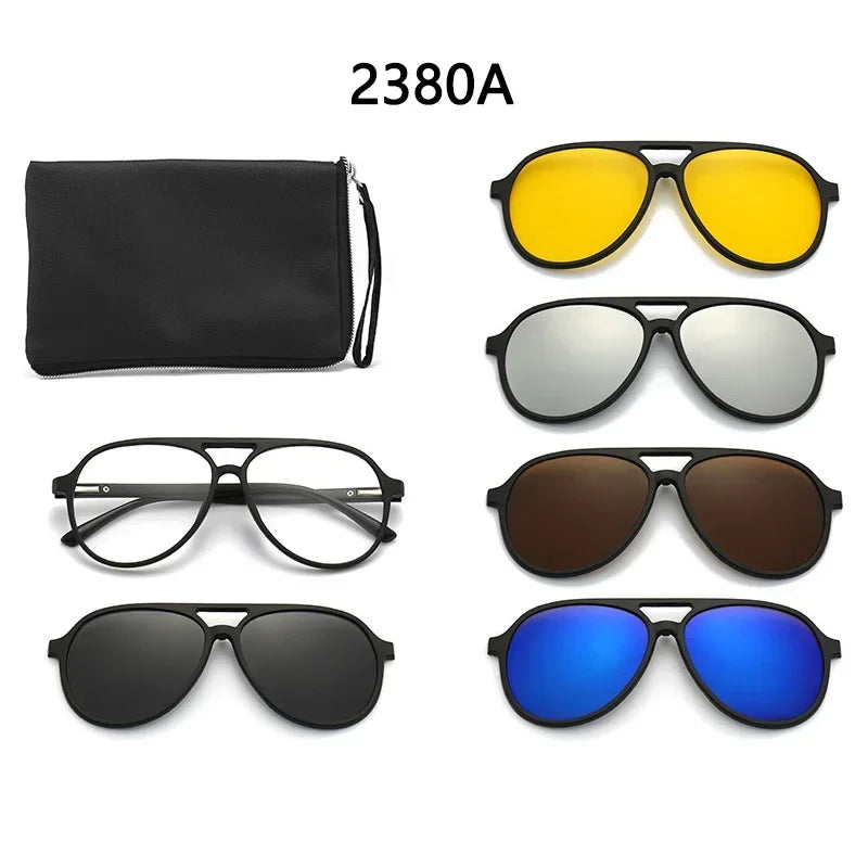 Replaceable Lens 6-in-1 Sunglasses