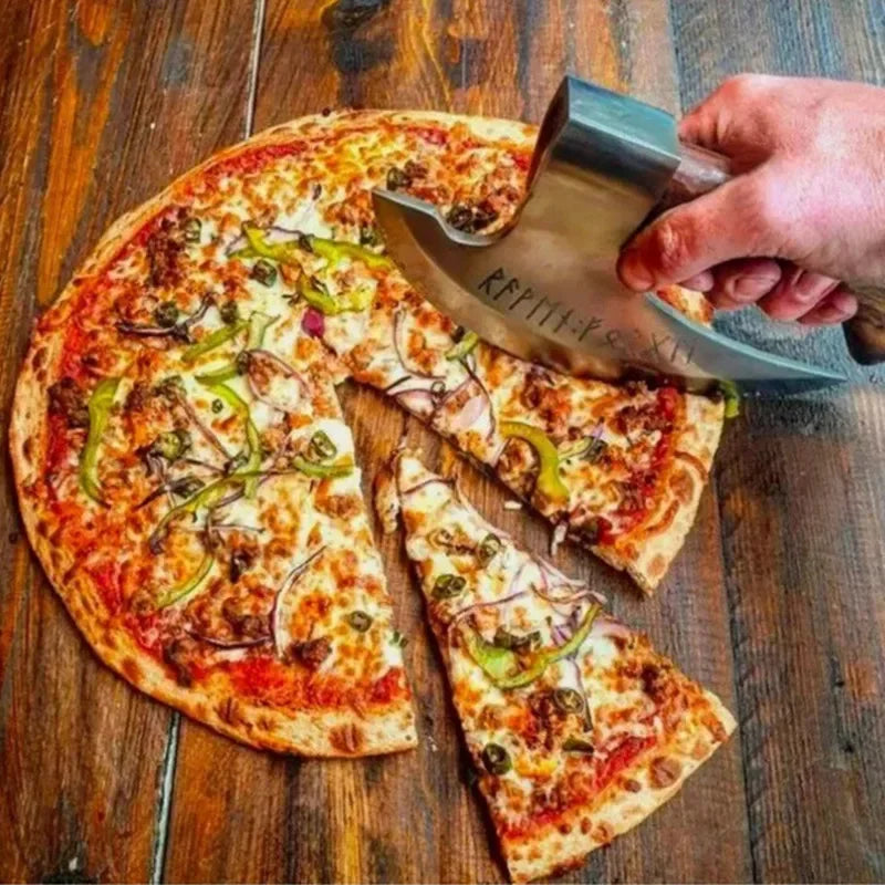 Viking Hatchet Handmade Pizza Cutting