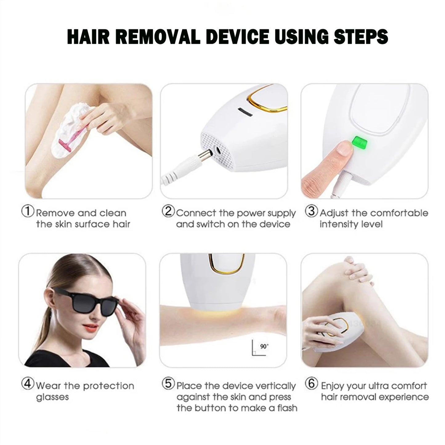 Hair Removal Handset