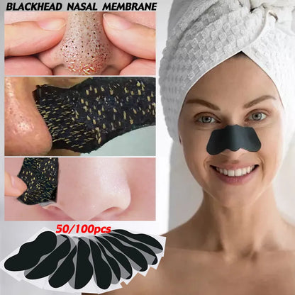 100pcs Unisex Blackhead Remove Mask