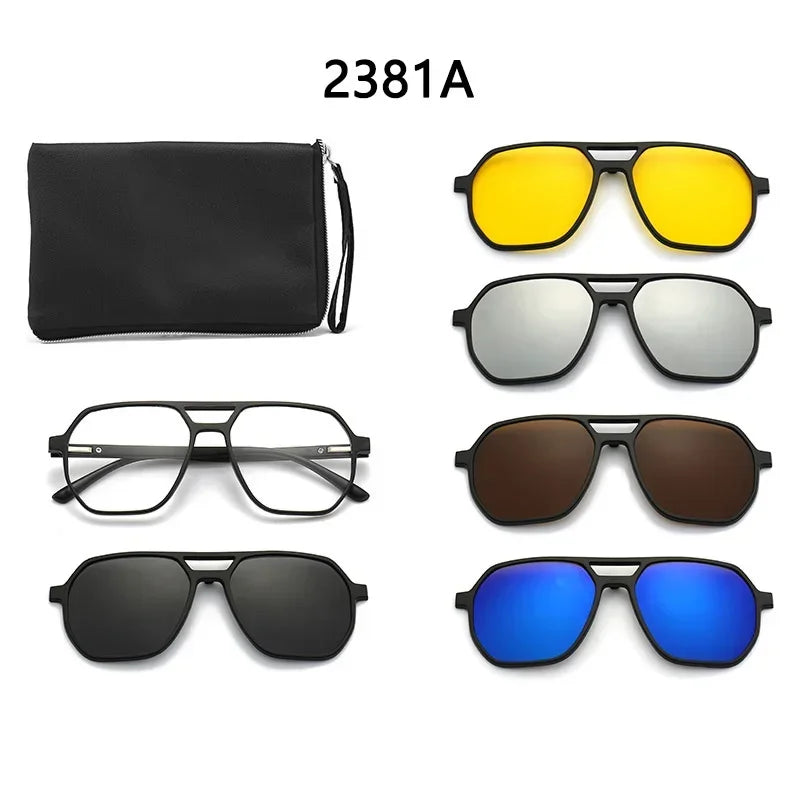 Replaceable Lens 6-in-1 Sunglasses