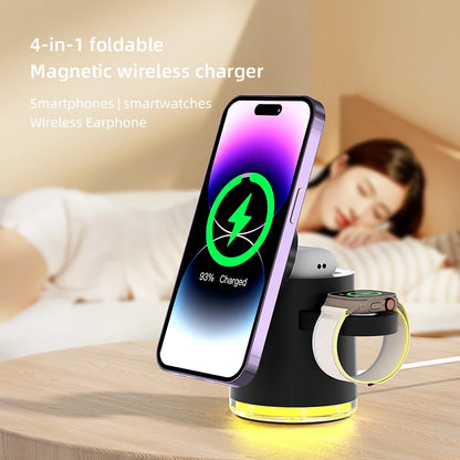 Rotation 3-in-1 Wireless Charger