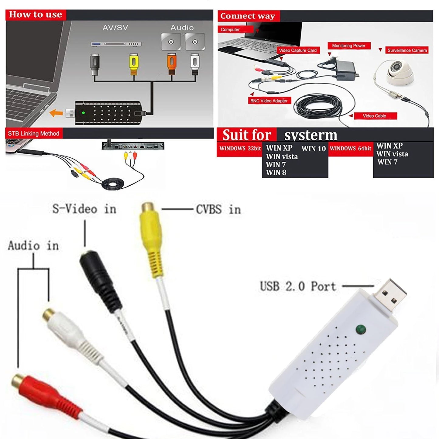 USB Video Capture Card