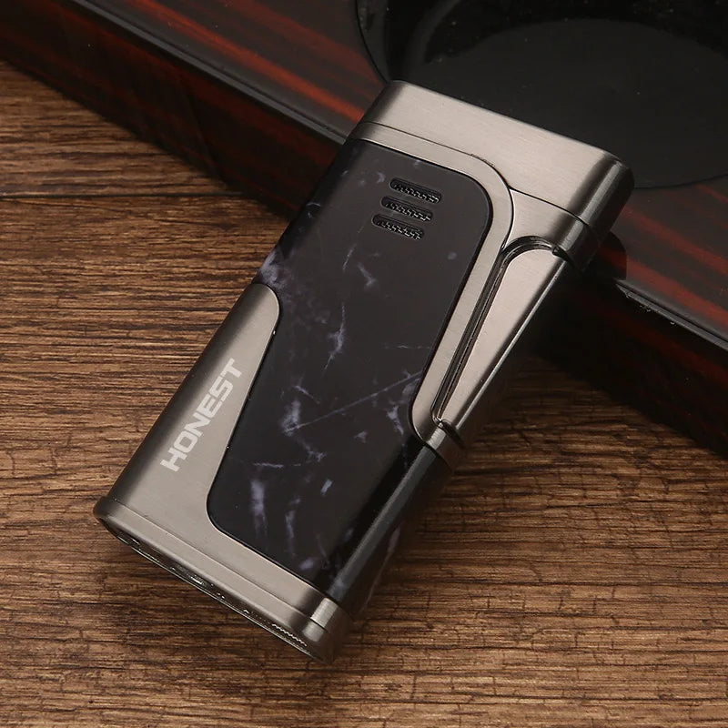 All-in-One Torch Lighter with Built-in Cutter V Cut