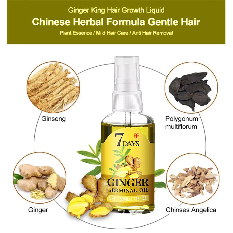 Ginger Growth Hair Oil