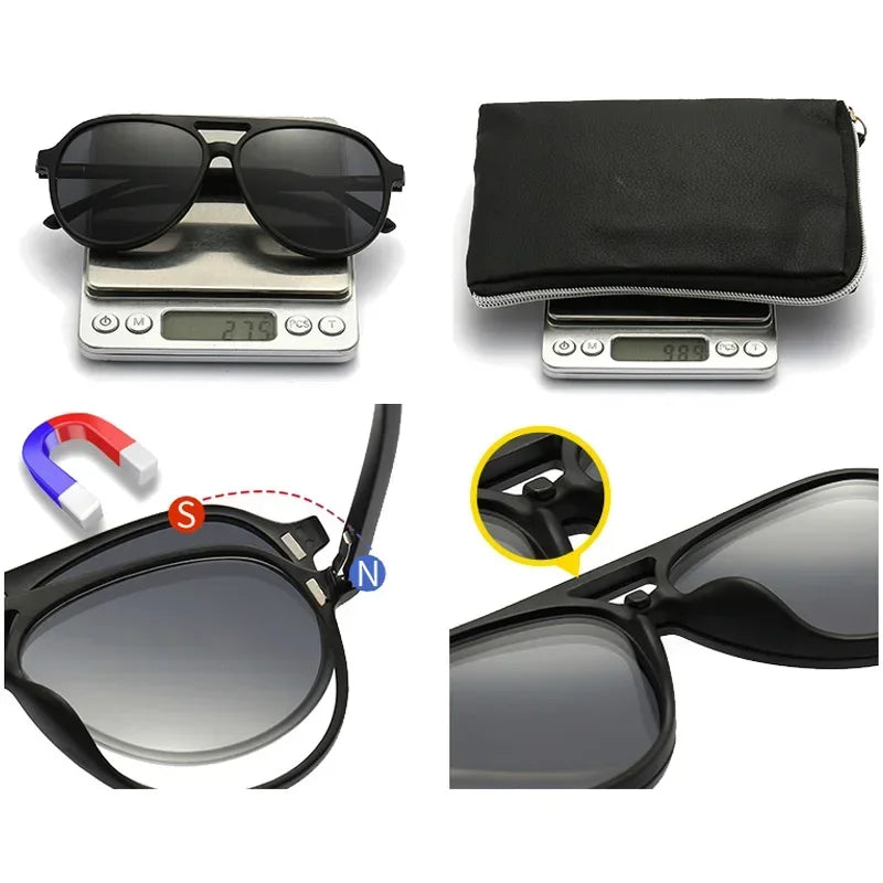 Replaceable Lens 6-in-1 Sunglasses