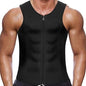 MEN'S ZIPPER NEOPRENE SAUNA VEST