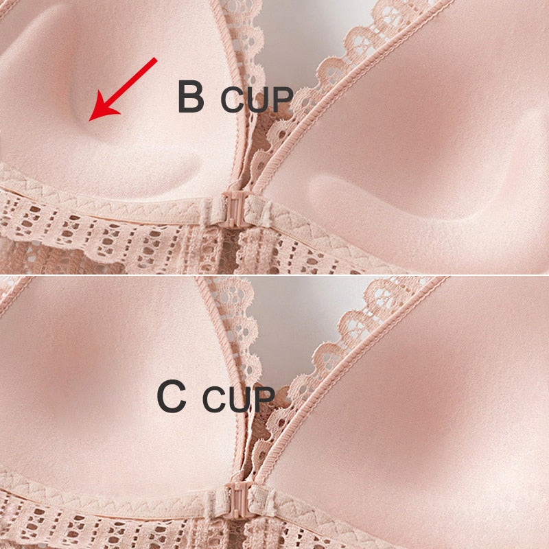 Wirefree Front Closure Brassiere