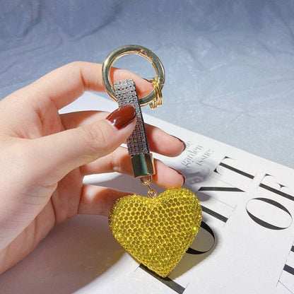 Bling-Bling Rhinestone Love-keychain