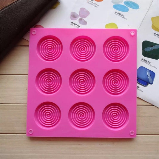 3D Silicone Deluxe Coil Mold (9-in-1)