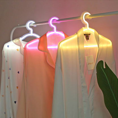 LED Neon Clothes Hanger