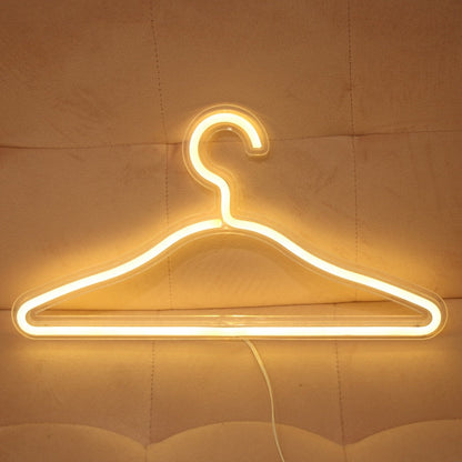 LED Neon Clothes Hanger