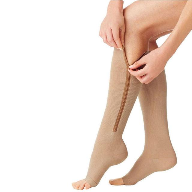 Zip Compression Socks