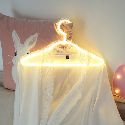 LED Neon Clothes Hanger