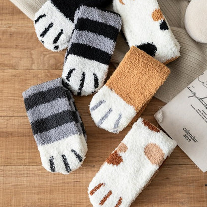 Cute Cat Cotton Socks