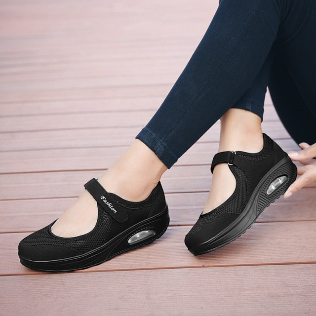 Women's Orthopedic Diabetic Walking Nurse Shoes