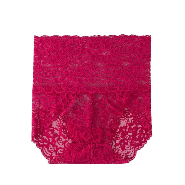 High Waisted Lace Panties