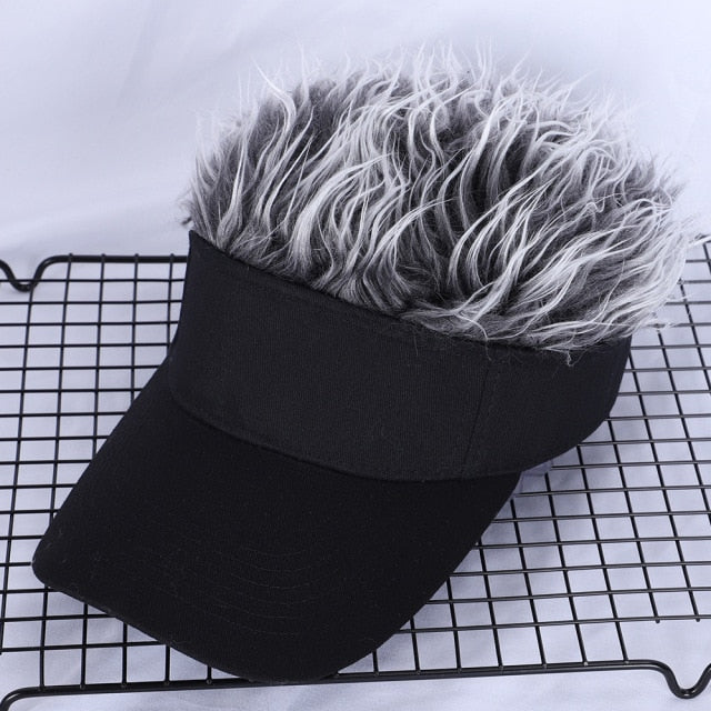 Flair Hair Sun Visor Cap