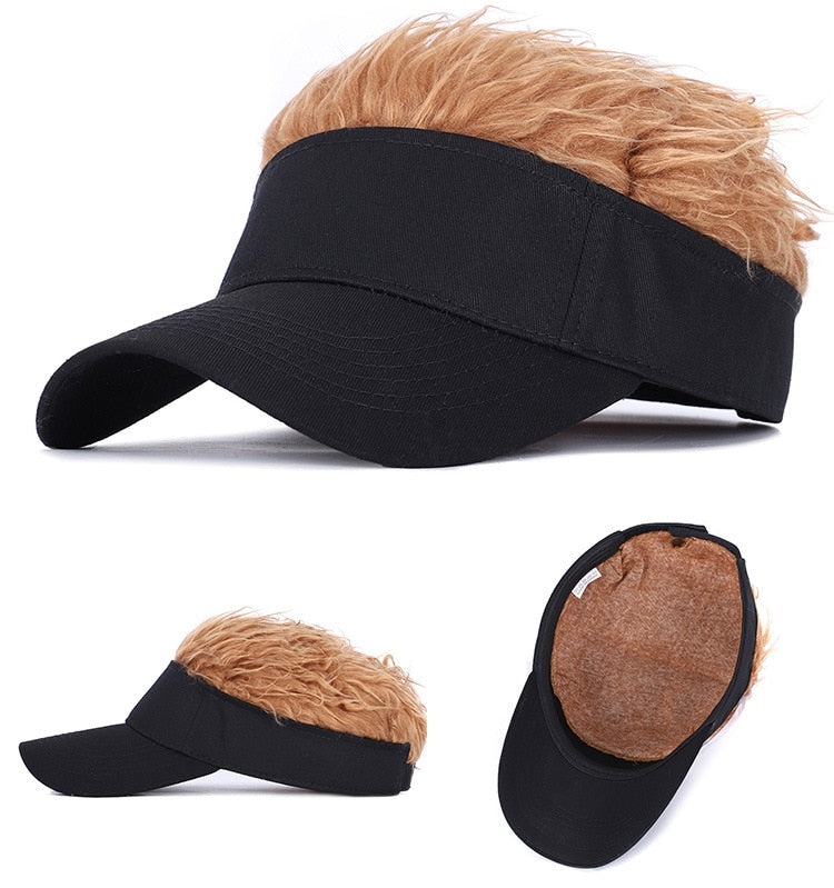 Flair Hair Sun Visor Cap