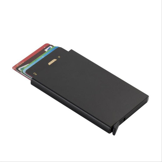 Felix Ultra Slim RFID Blocking Wallet Aluminum Card Pop Up Holder