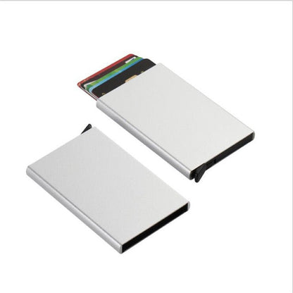 Felix Ultra Slim RFID Blocking Wallet Aluminum Card Pop Up Holder