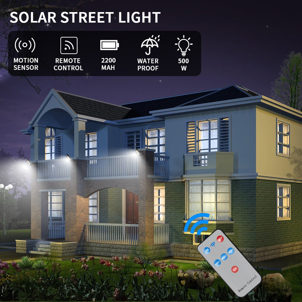 SOLAR LED LAMP 6000K