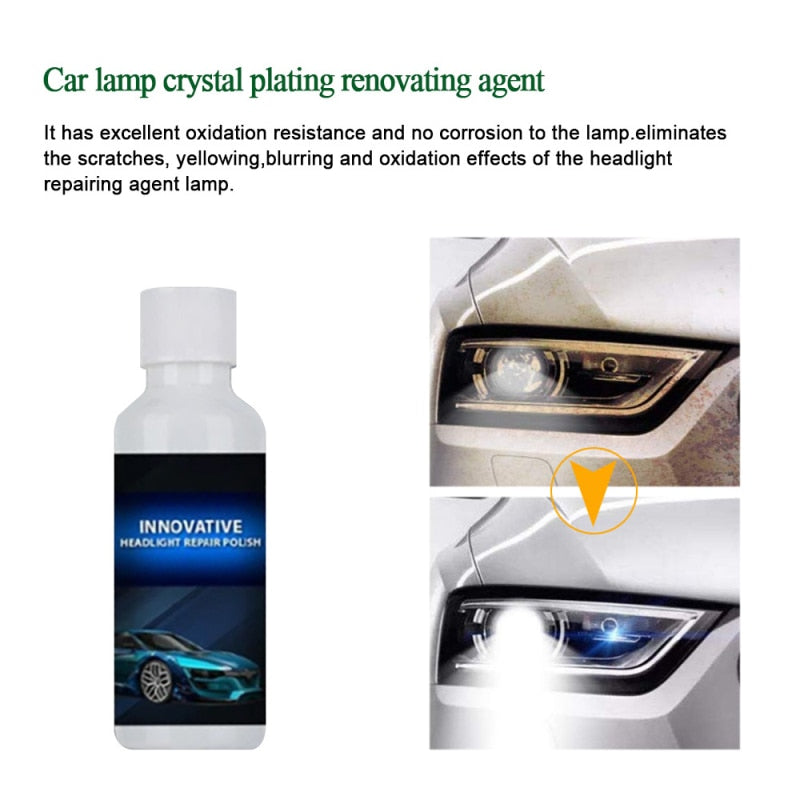 Advanced Headlight Repair Polish Spray