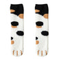 Cute Cat Cotton Socks