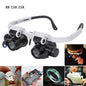 LED Glasses Magnifier 8x 15x 23x