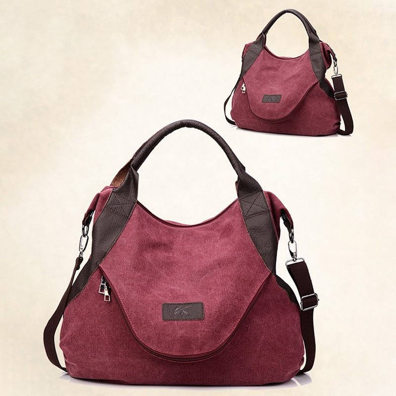 The Outback Canvas Messenger Bag