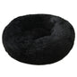 Fluffy Calming Donut Dog Bed for Cats & Dogs, Washable Plush Large Dog Sofa for Pets