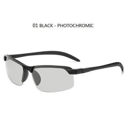 New Fashion Men's Photochromic Sunglasses With Polarized Lens