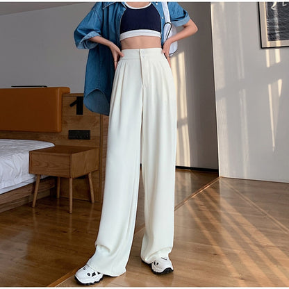 2024 Woman's Casual Full-Length Loose Pants