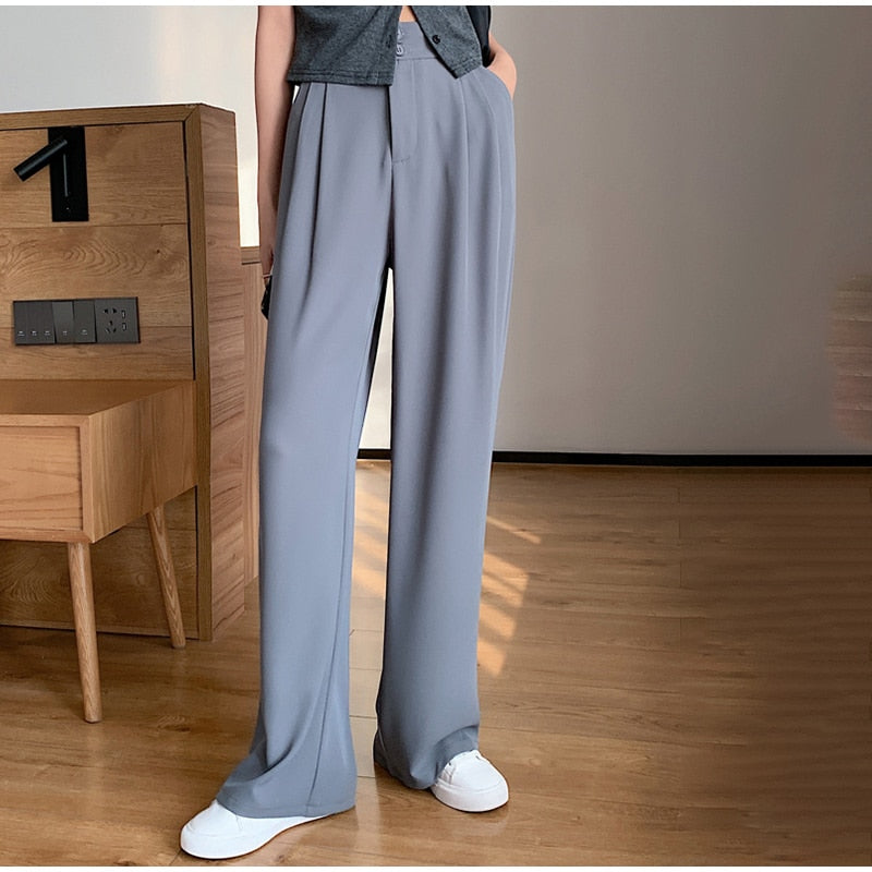 2024 Woman's Casual Full-Length Loose Pants