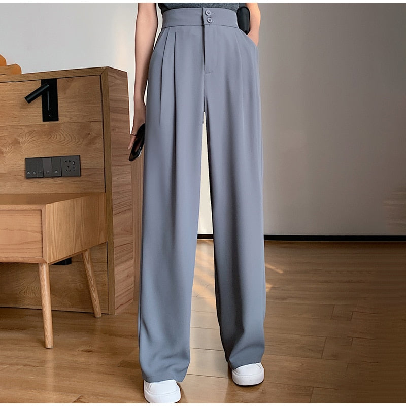 2024 Woman's Casual Full-Length Loose Pants