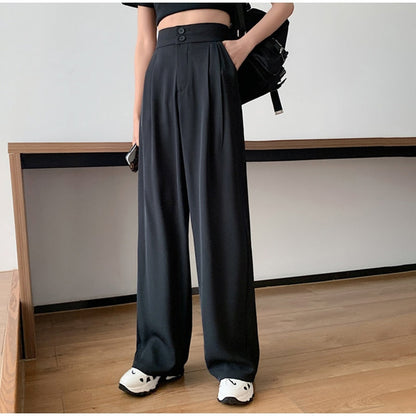 2024 Woman's Casual Full-Length Loose Pants