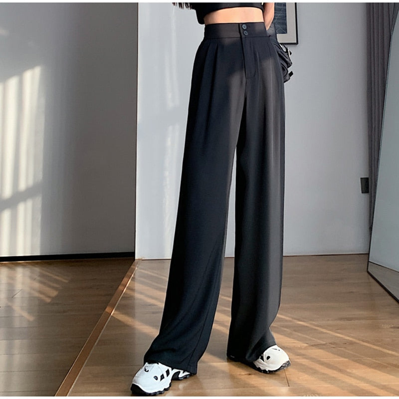 2024 Woman's Casual Full-Length Loose Pants