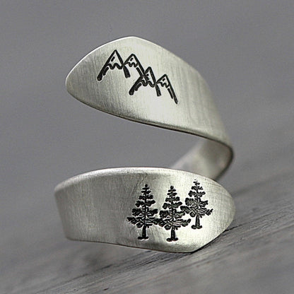 NATURE-INSPIRATION RING（925 sterling silver）