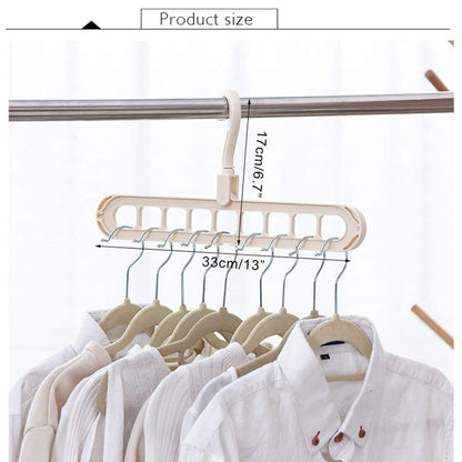 Hana Magic Space Saving Multi Functional Clothes Hangers