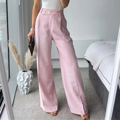 2024 Woman's Casual Full-Length Loose Pants