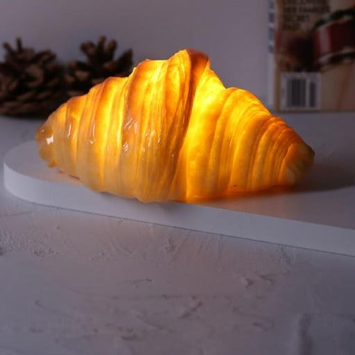 Creative Real-Like Croissant Night Light