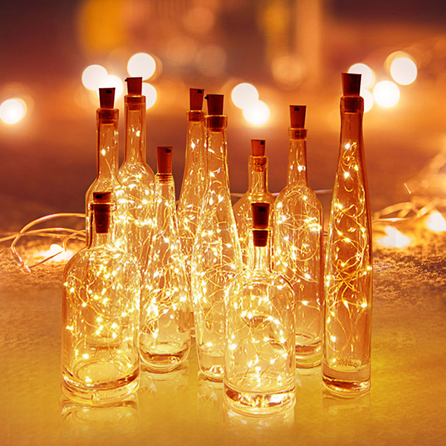 BOTTLE LIGHTS ( Battery Included - Replaceable )