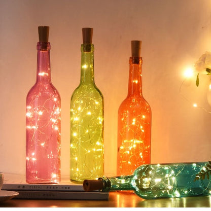 BOTTLE LIGHTS ( Battery Included - Replaceable )